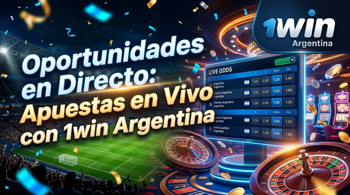 Apuestas en Vivo con 1win Argentina
